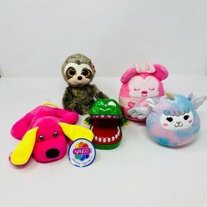 Bundle of Kids Plush toys and game